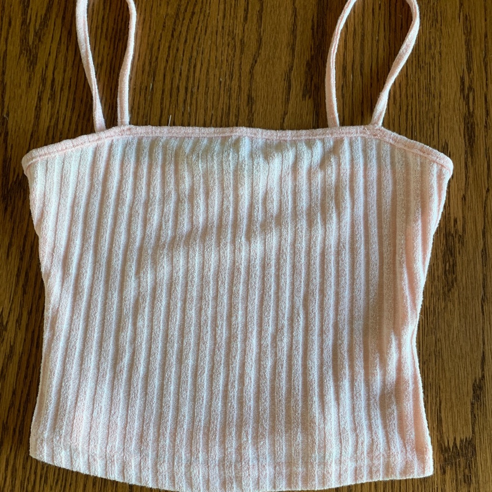 Cute light pink tank!